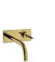 AXOR-HG-AXOR-Uno-Einhebel-Waschtischmischer-Unterputz-fuer-Wandmontage-mit-Auslauf-165-mm-und-Platte-Polished-Gold-Optic-38112990 gallery number 1